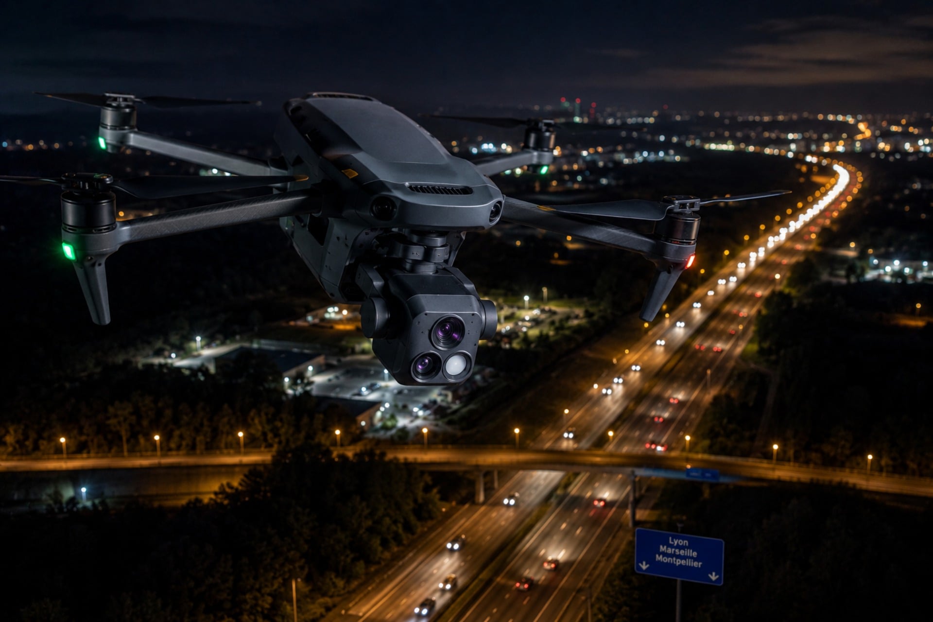 Drone Surveillance Autoroute A88