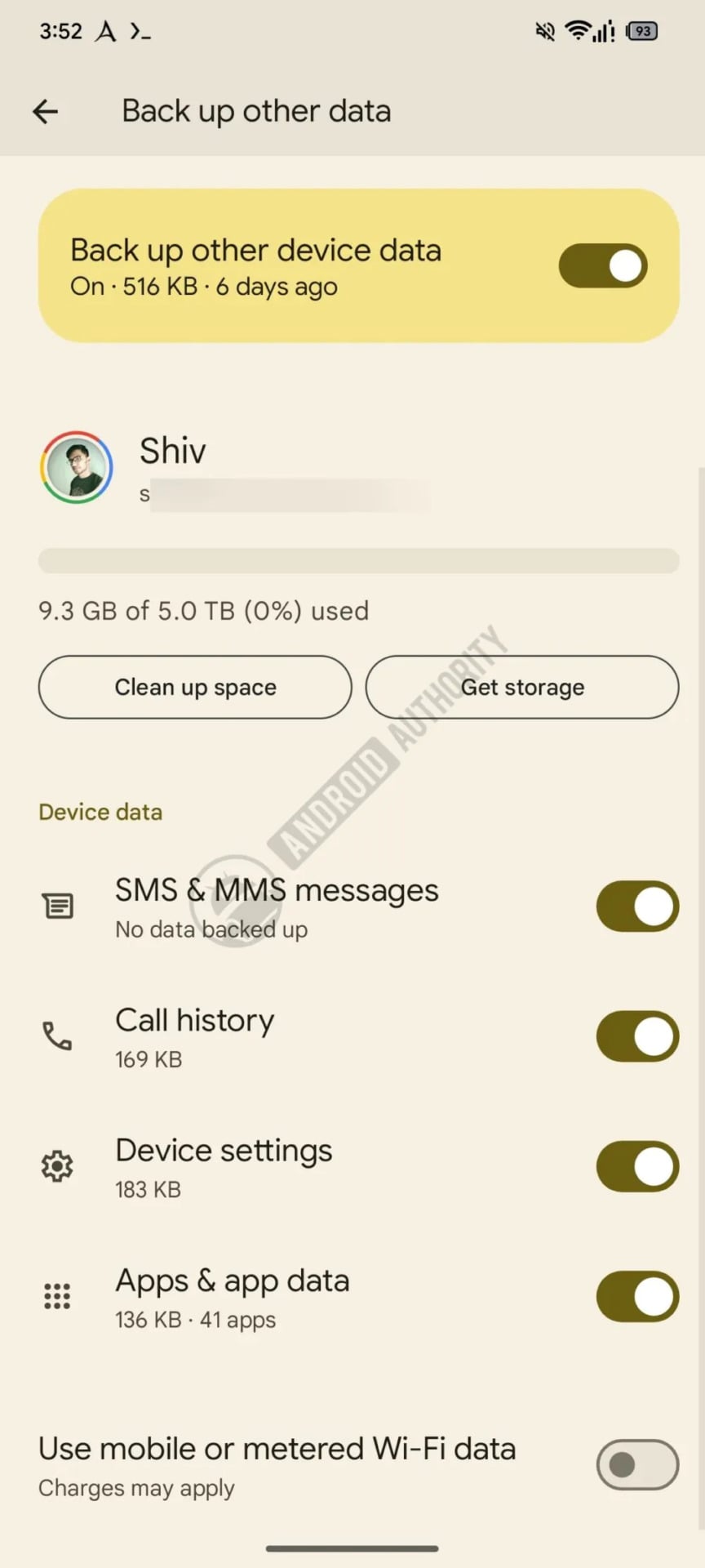 Sauvegardes Android 2