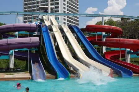 Toboggan Aquatique