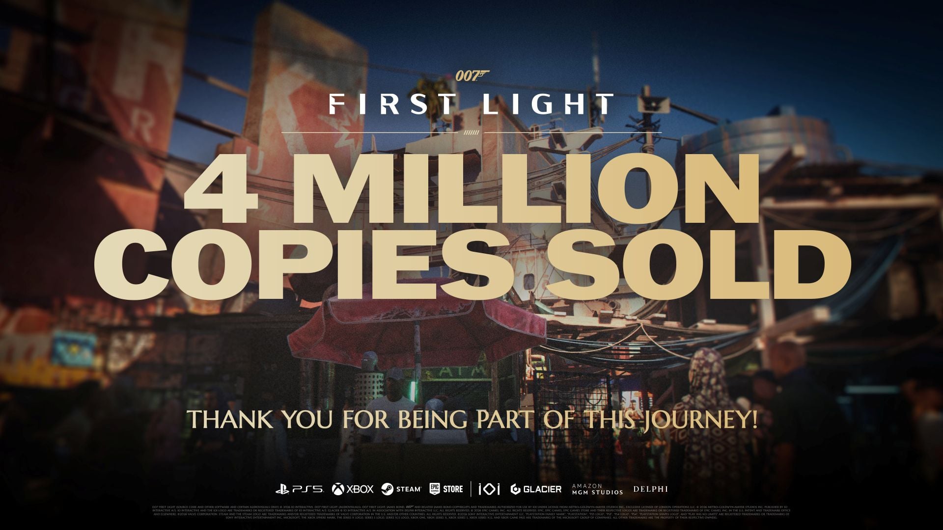 007 First Light 4 Millions Vente