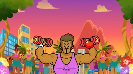 Test Rhythm Paradise Groove sur Switch
