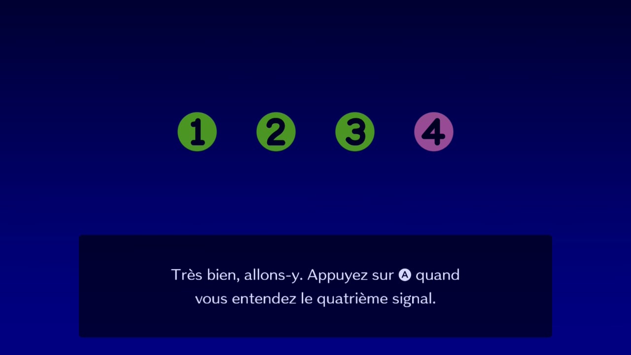 Test Rhythm Paradise Groove sur Switch