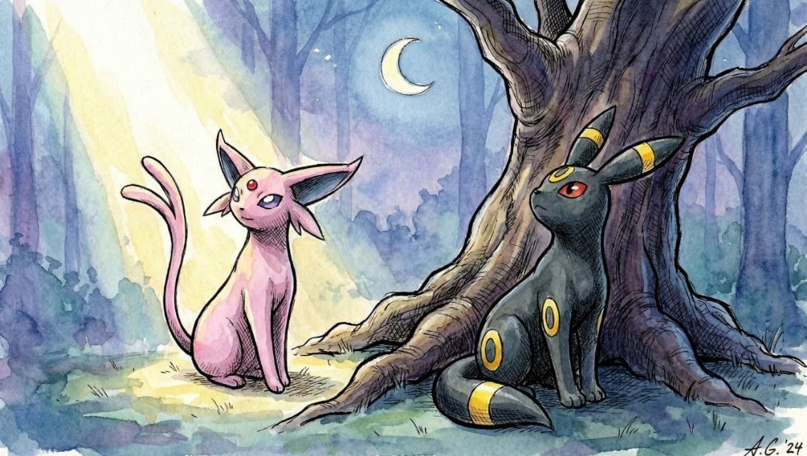 Pokémon Mentali et Noctali