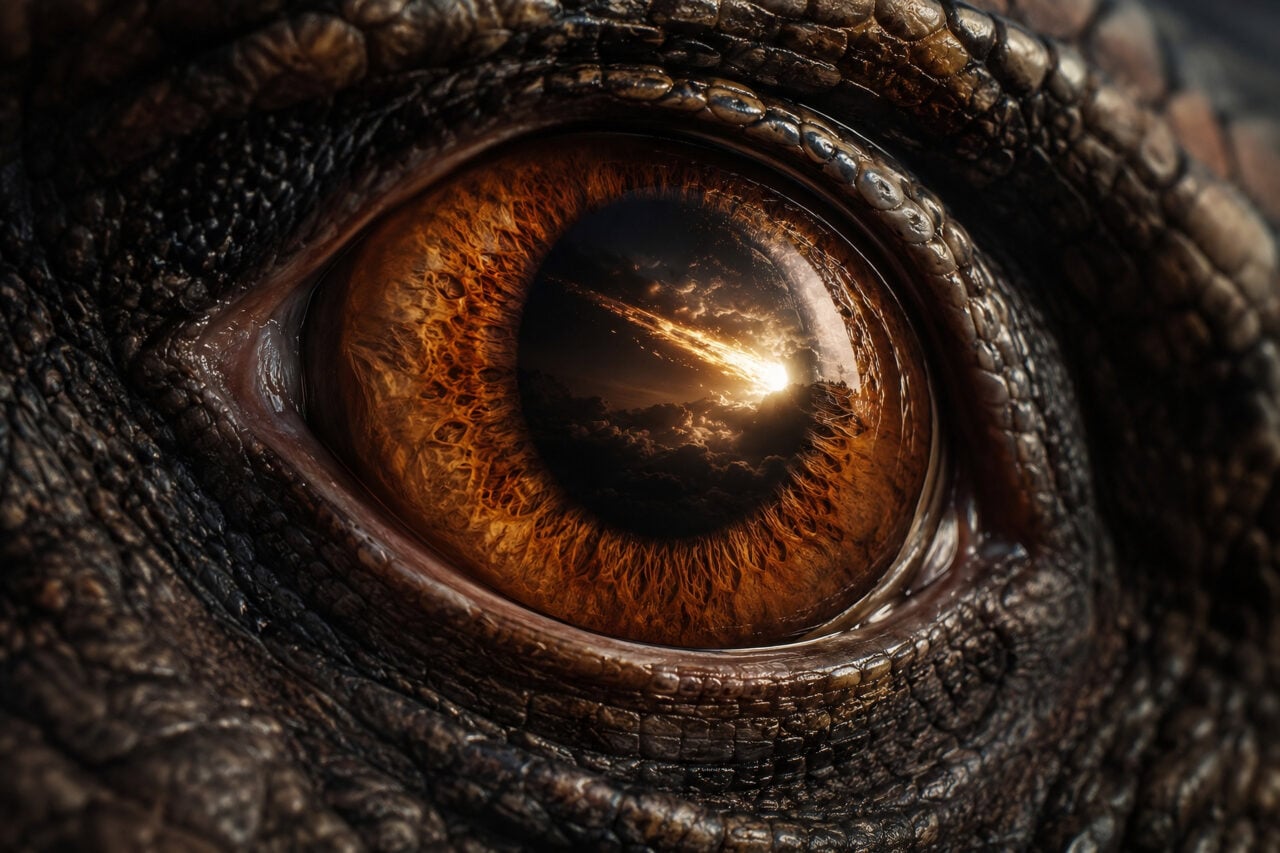 Dinosaure, Météorite