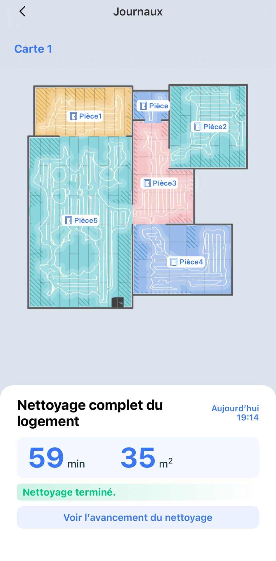 Ecovacs X12 App Nettoyage Complet Durée