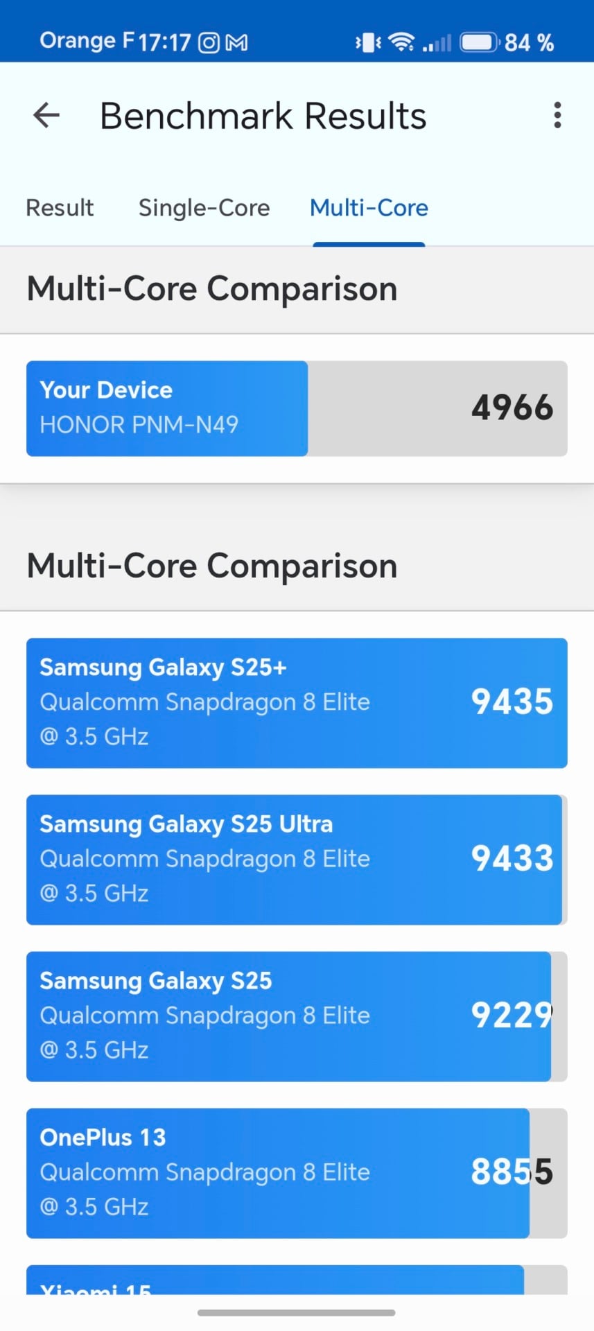Screenshot 20260608 171715 Com Primatelabs Geekbench6 Benchmarkdocumentactivity