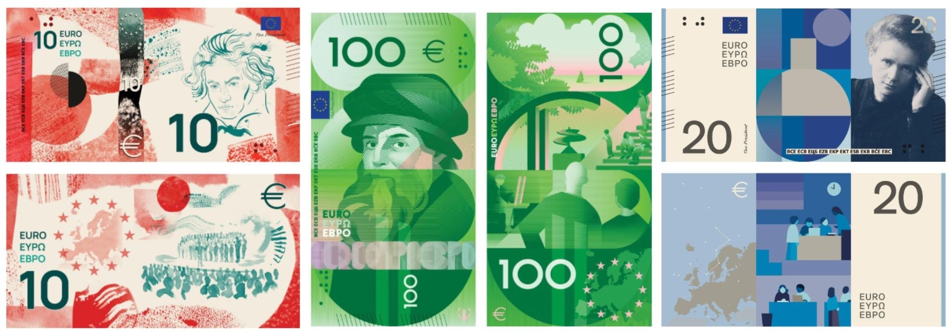 Billet Banque Euro 1