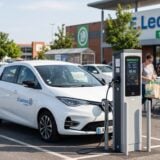 Borne Recharge Leclerc Parking Supermarche