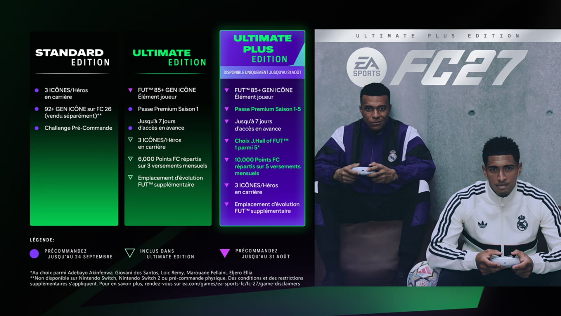 Editions Ea Sports Fc 27
