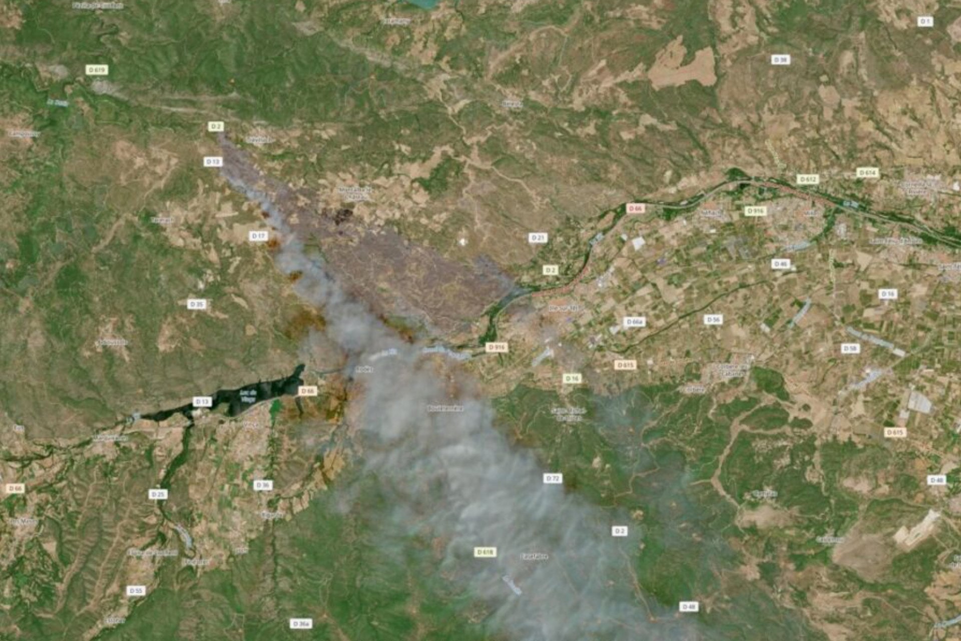 Espace Satellite Incendie