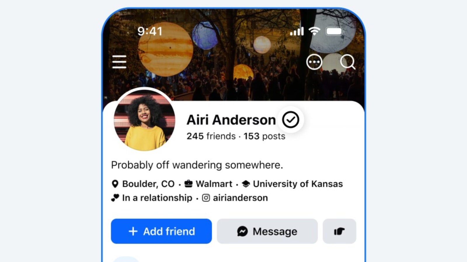 Facebook distribue une coche gratuite aux humains certifiés