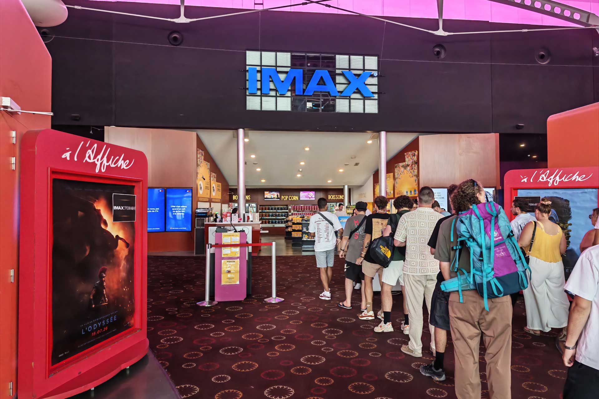 Odysee Imax 70 Mm France Attente