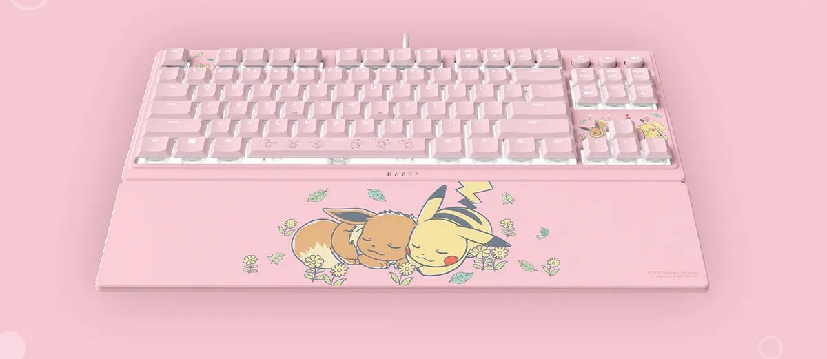 Razer continue de nous émerveiller avec une collection Pikachu & Evoli