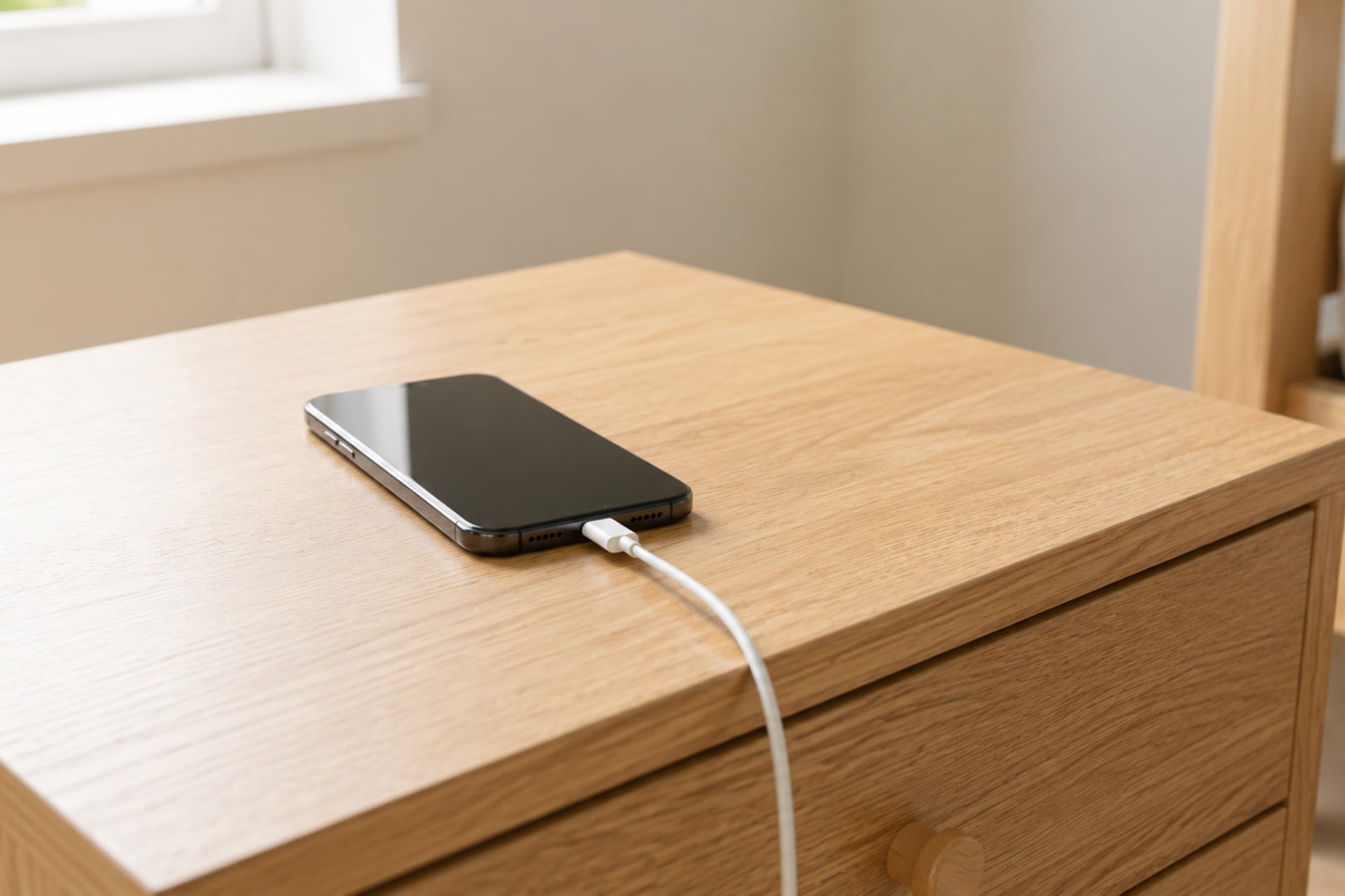Telephone Charge Securite Table Nuit