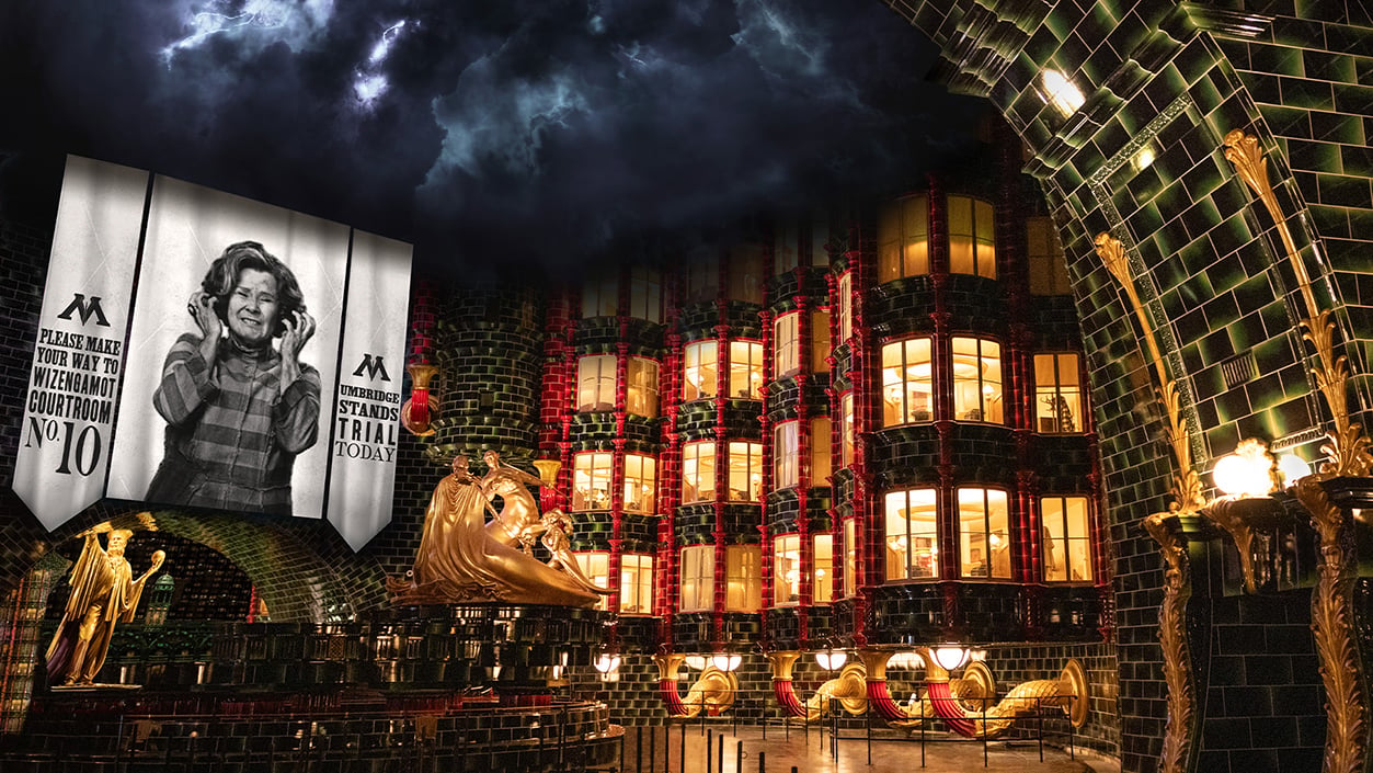 Battle At The Ministry Atrium Harry Potter Universal
