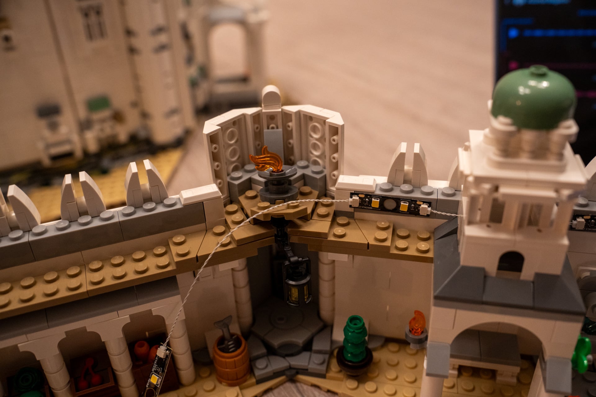 Set LED LEGO Minas Tirith
