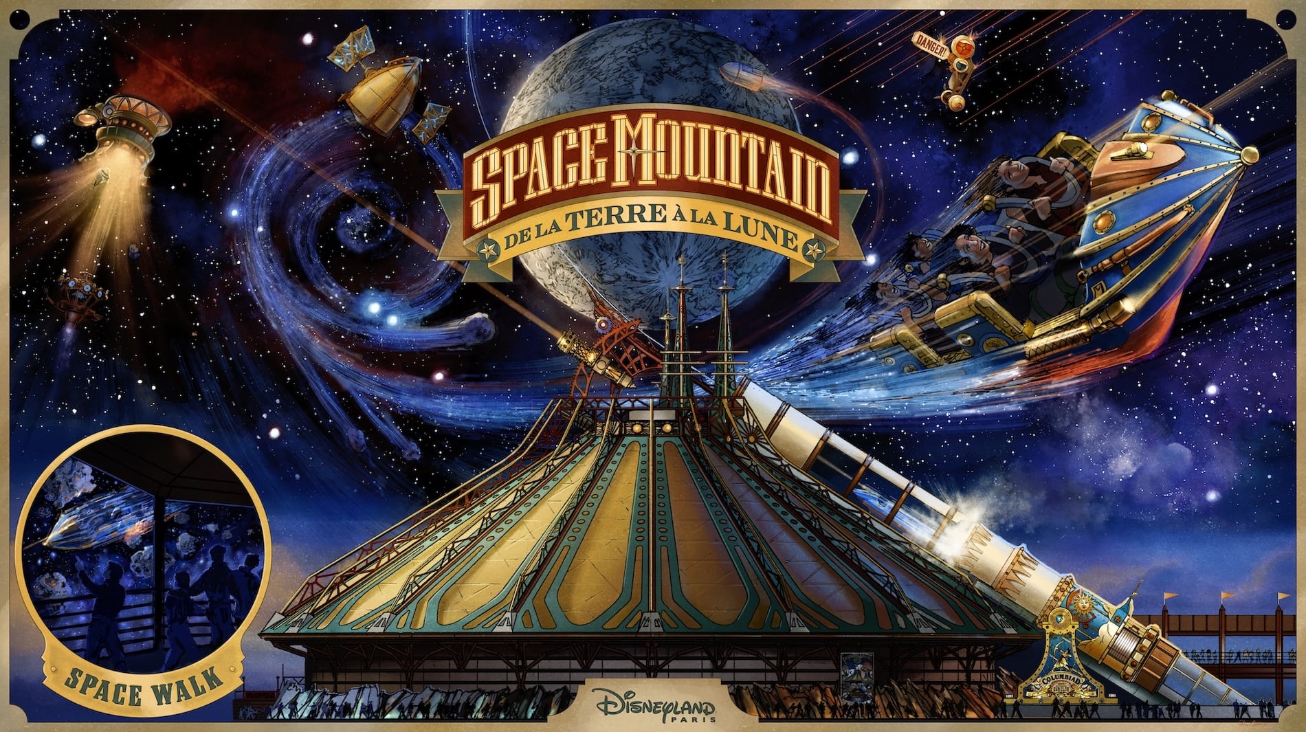 Space Mountain De La Terre A La Lune D23