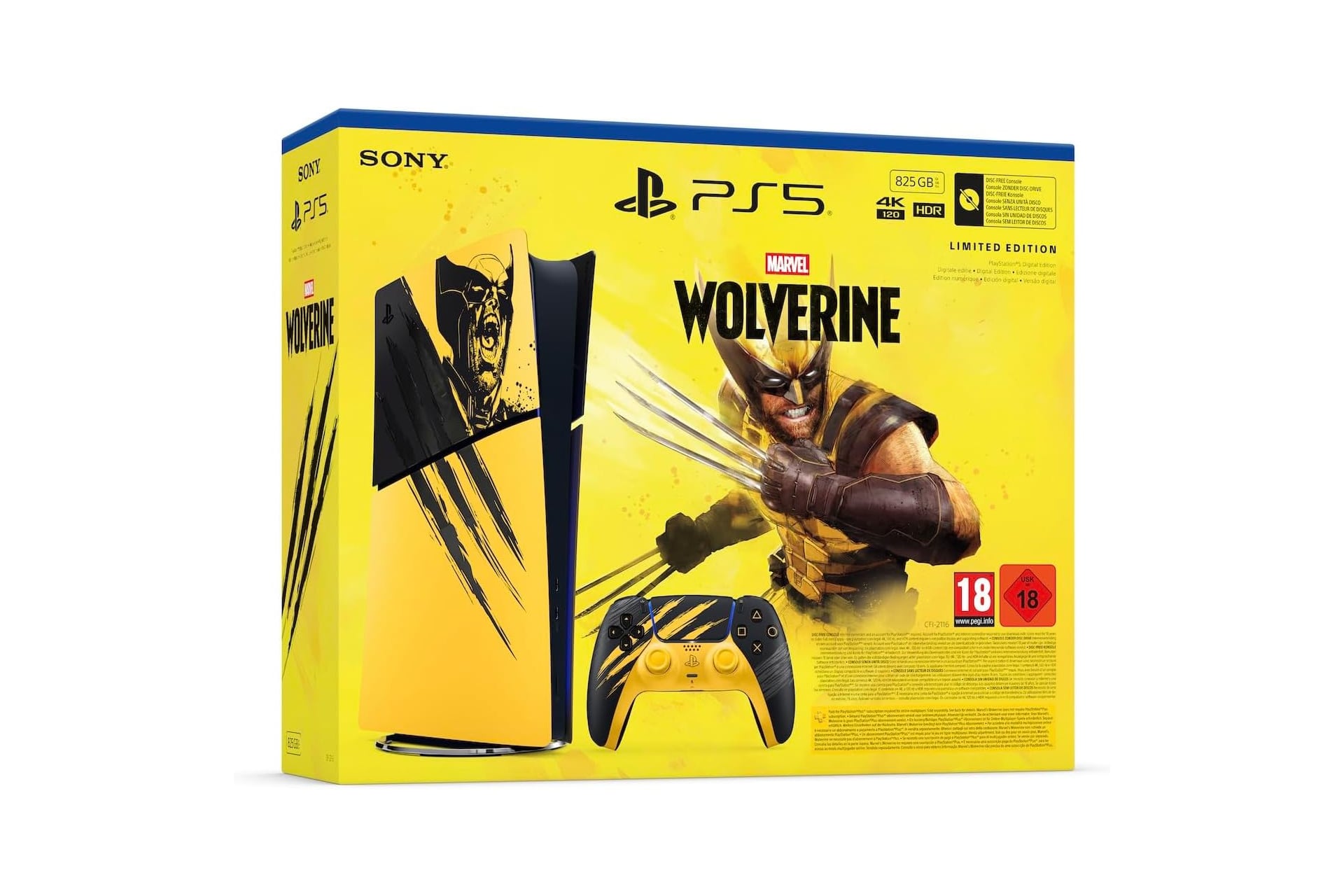 Boite Ps5 Wolverine
