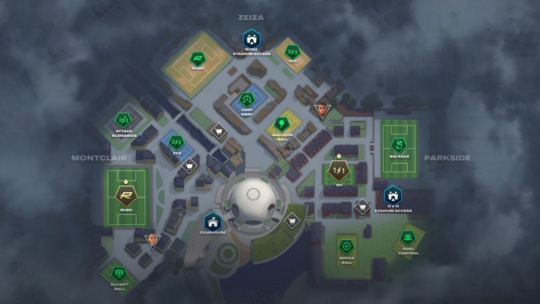 Map Open World Ea Sports Fc 27