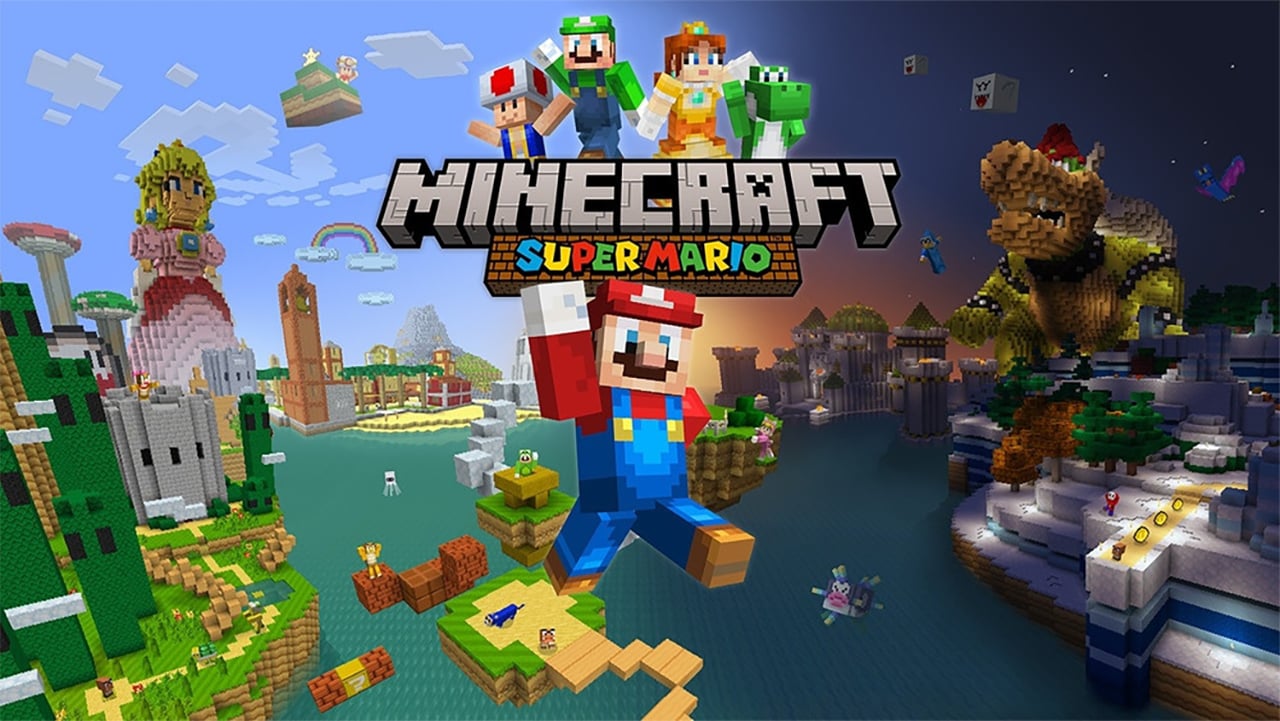 Minecraft Mario