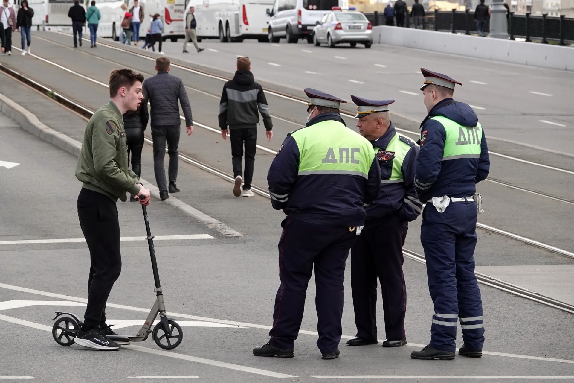Trottinette électrique Police