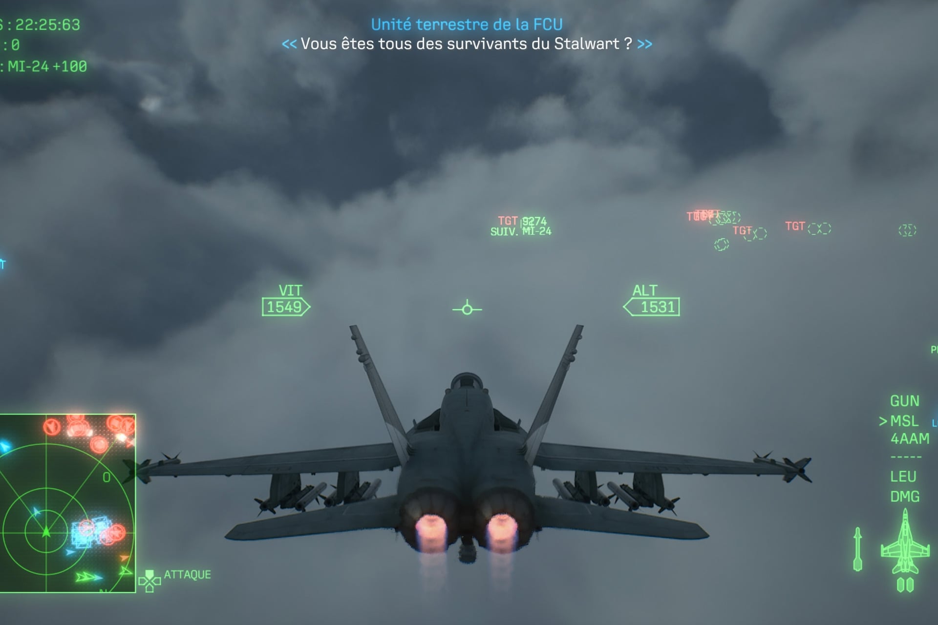 Combat Aérien Ace Combat 8