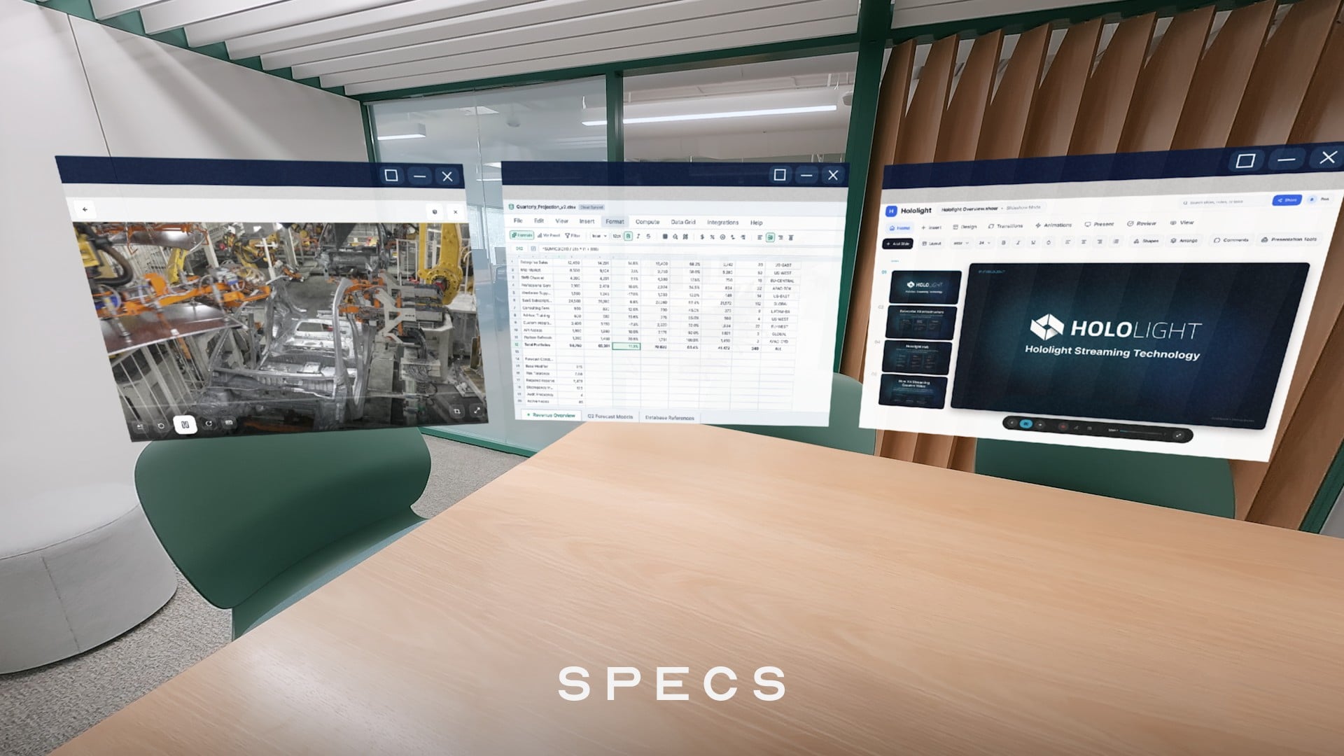 Specs26 Enterprise Hololight