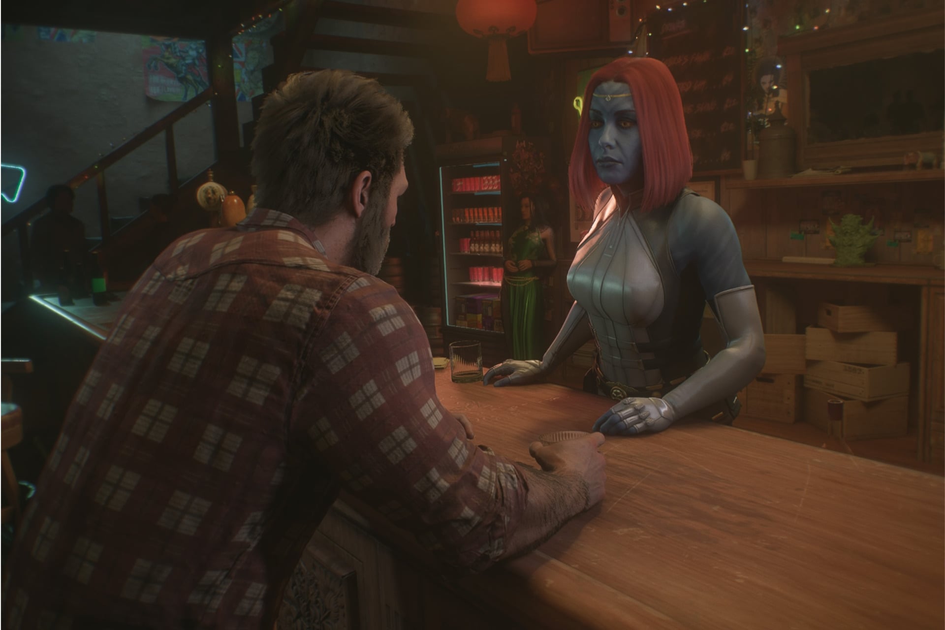 Wolverine Et Mystique Bar