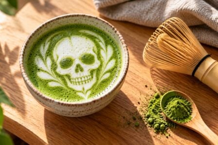 Bol Matcha Fouet Bambou Poudre Verte