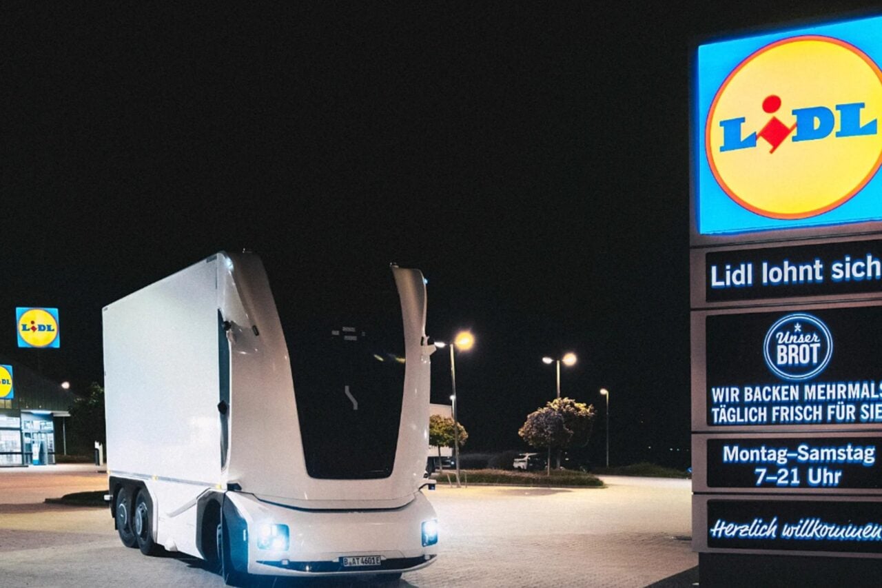 Lidl fait rouler un poids lourd électrique autonome pour livrer ses supermarchés