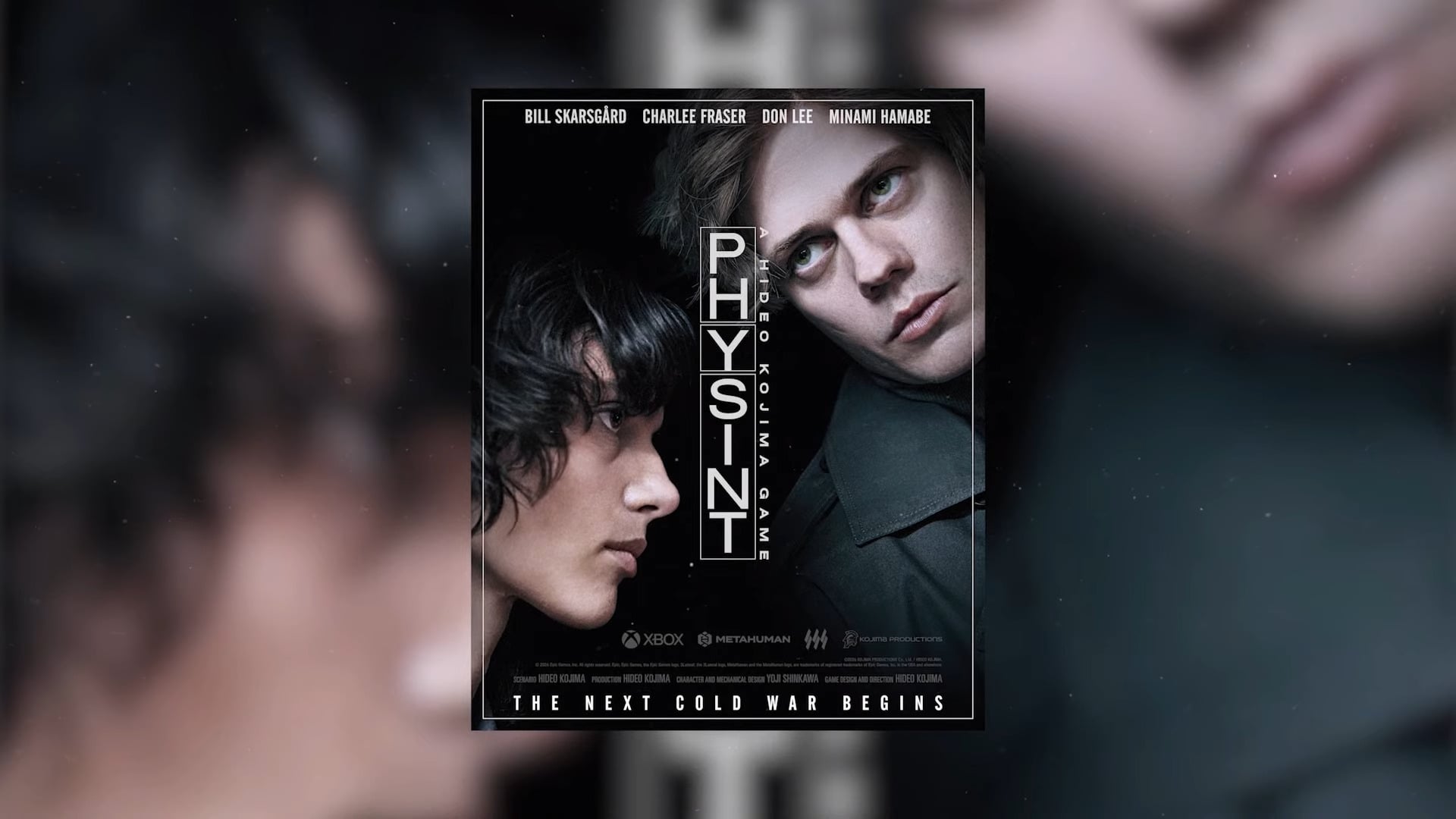 Hideo Kojima Bill Skarsgard Physint