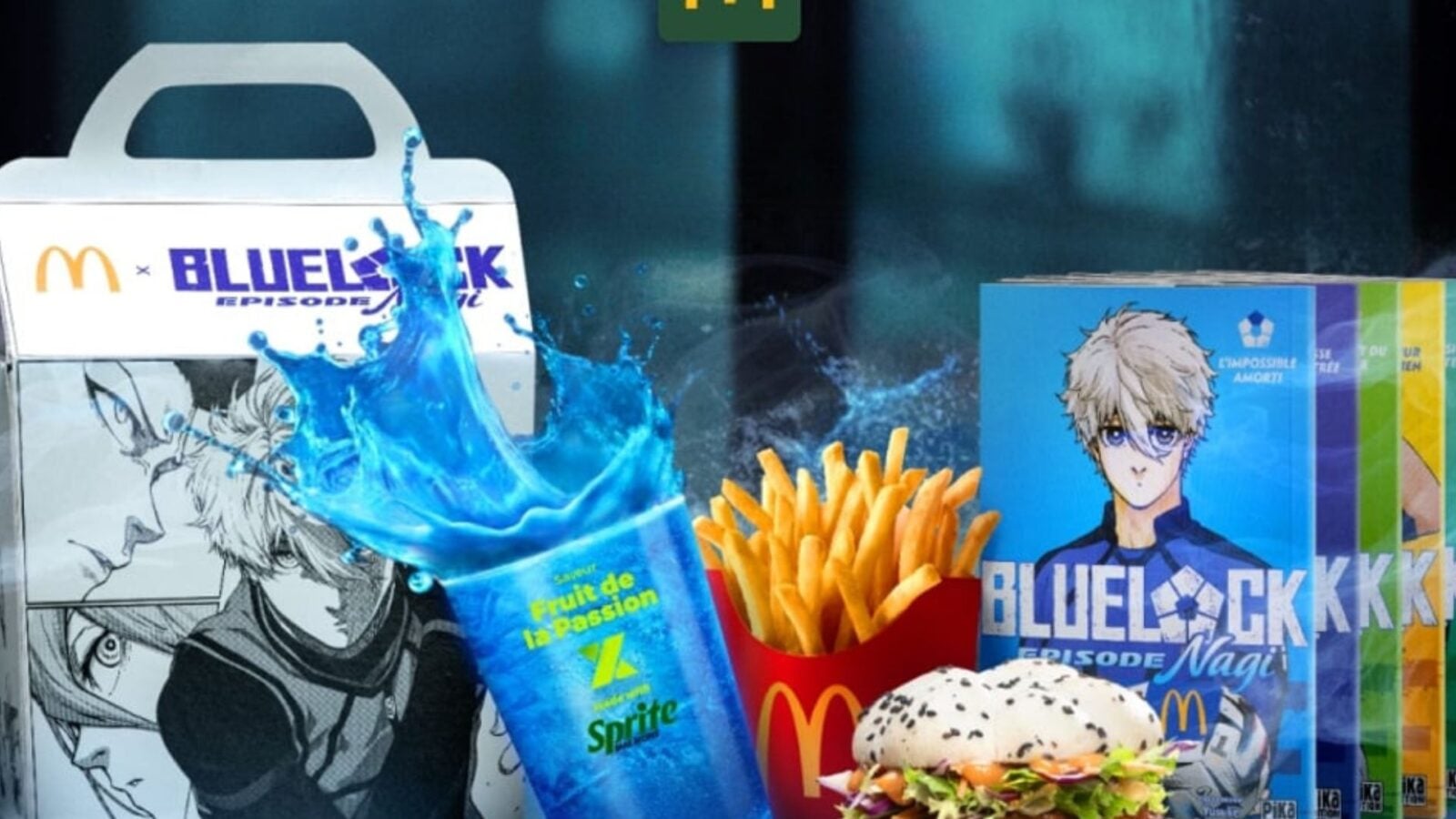 Blue Lock x McDonald's: Themed Menu and Exclusive Manga Launch