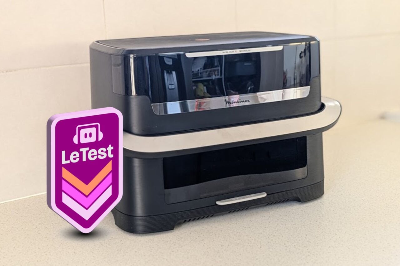 Test du airfryer Moulinex Ever Fry Dual Flex : l’airfryer XXL qui se démonte pour vous