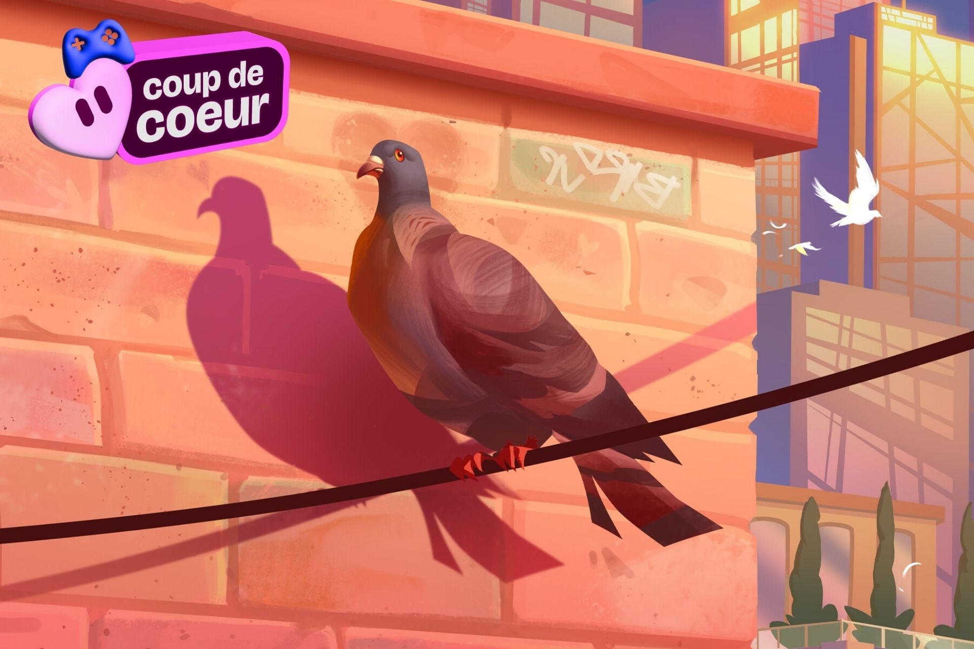 Sur Steam, ce jeu à moins de 10€ vous prend un peu pour un pigeon (du moins, si vous cherchez l'amour)