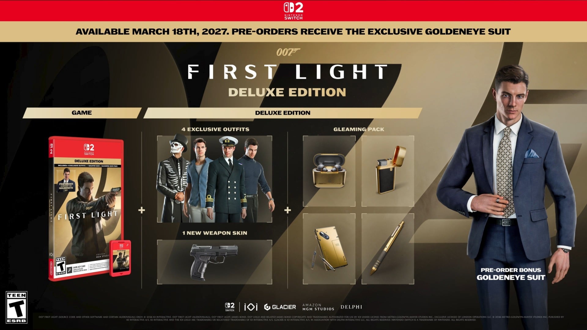 007 First Light Sortira Le 18 Mars 2027 Sur Switch 2