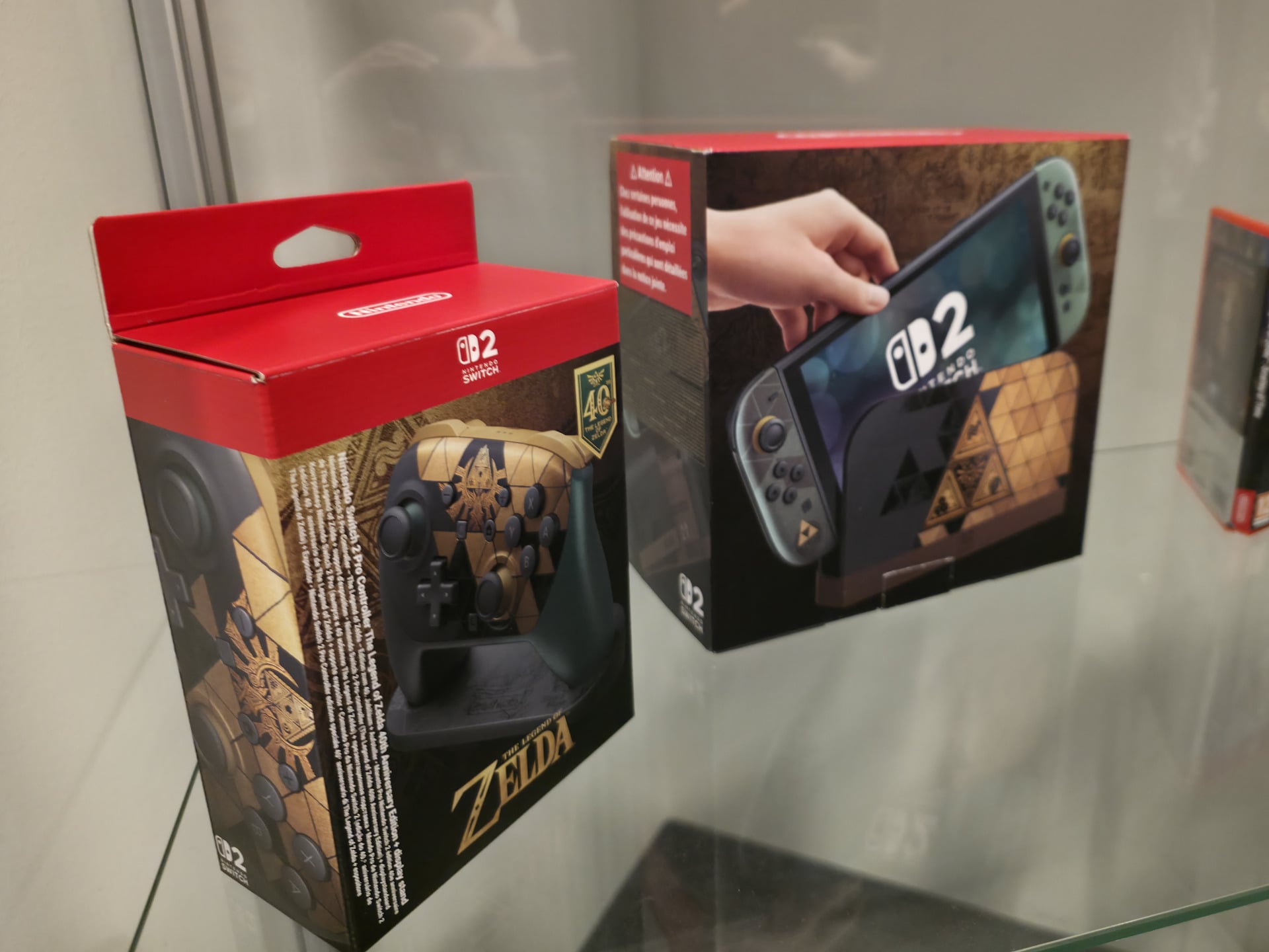 Nintendo Switch 2 édition 40e anniversaire de The Legend of Zelda