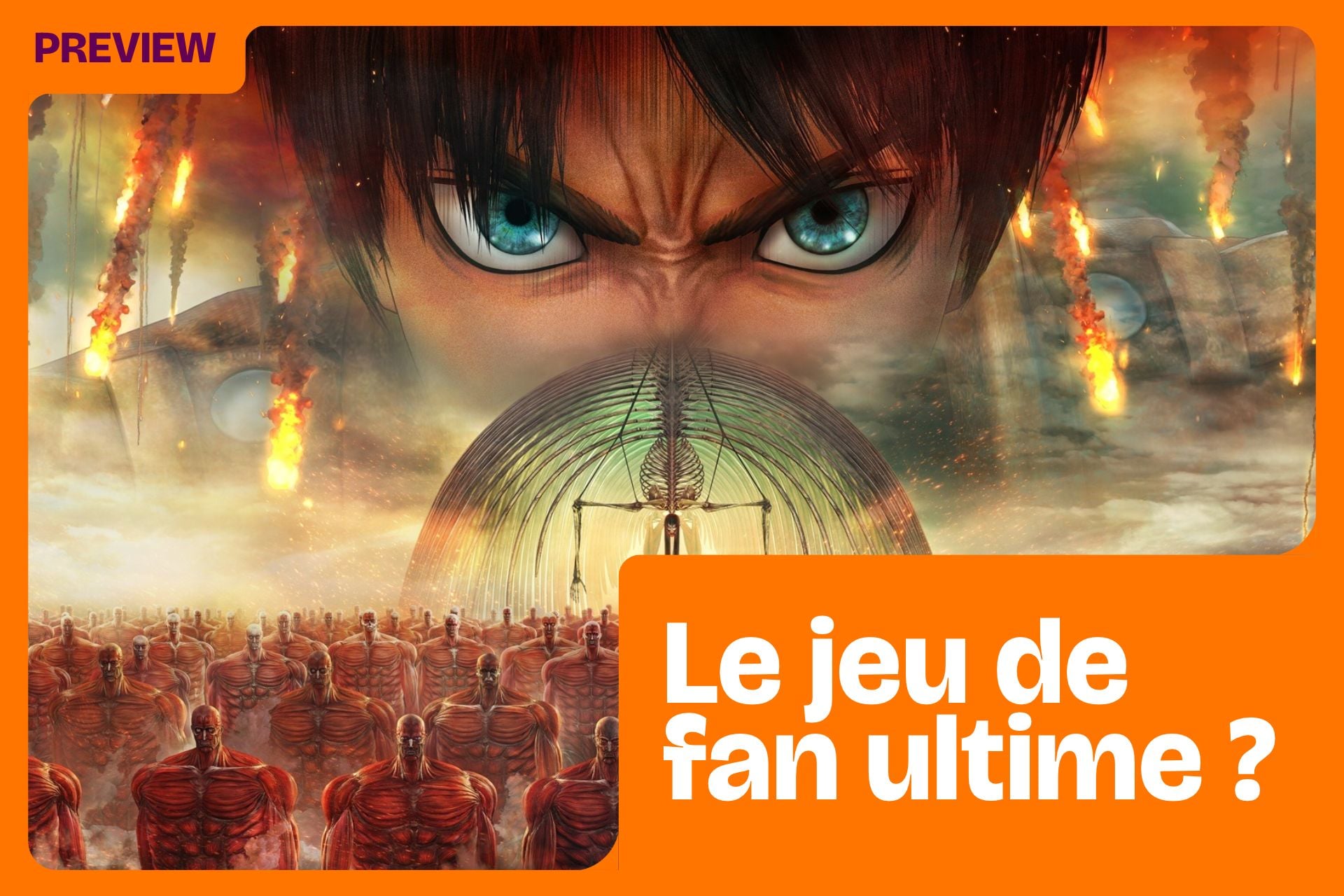 Preview Attack on Titan 3 : Eren Jaeger Master