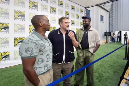Anthony Mackie David Harbour Winston Duke Malaga