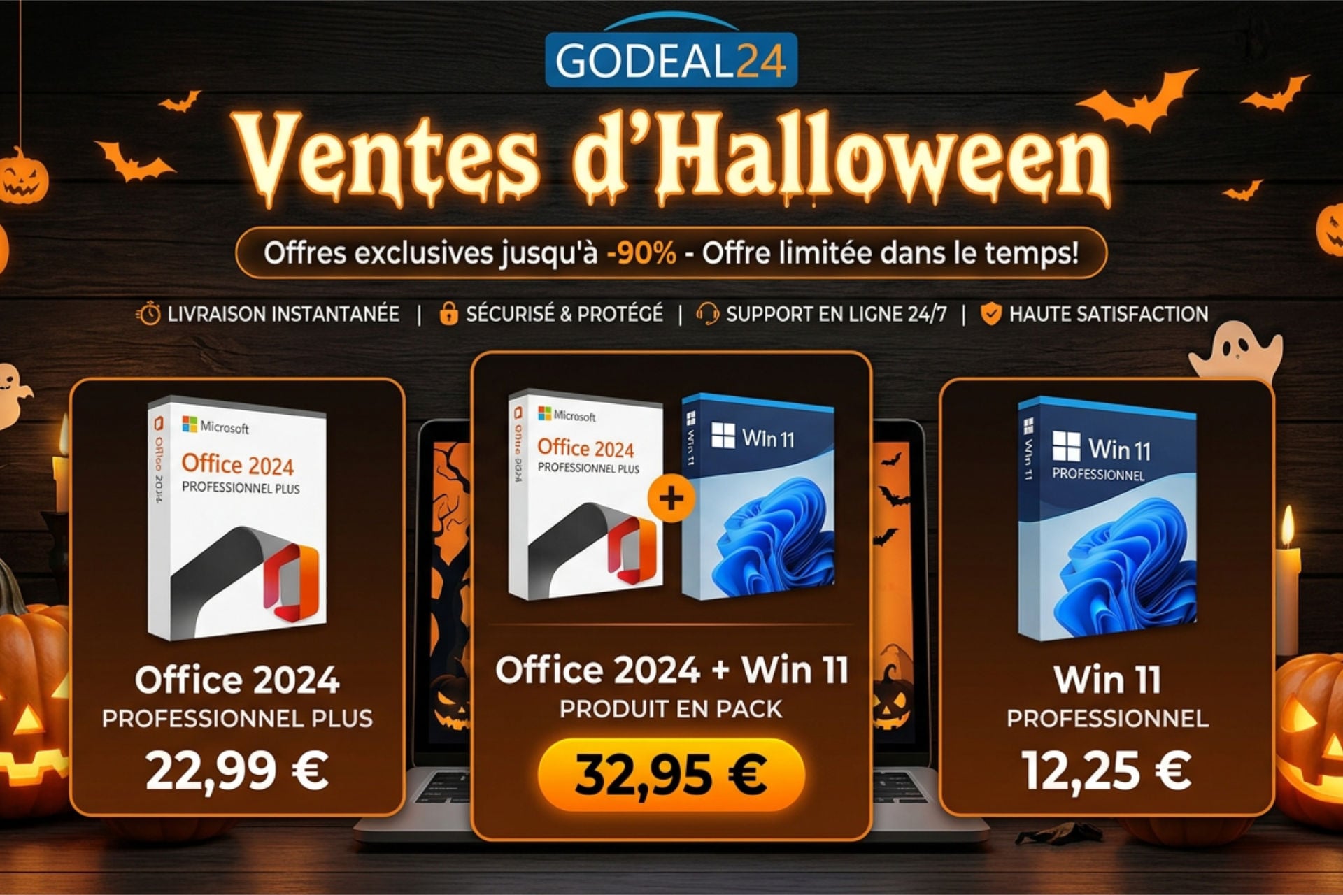 Vente Halloween