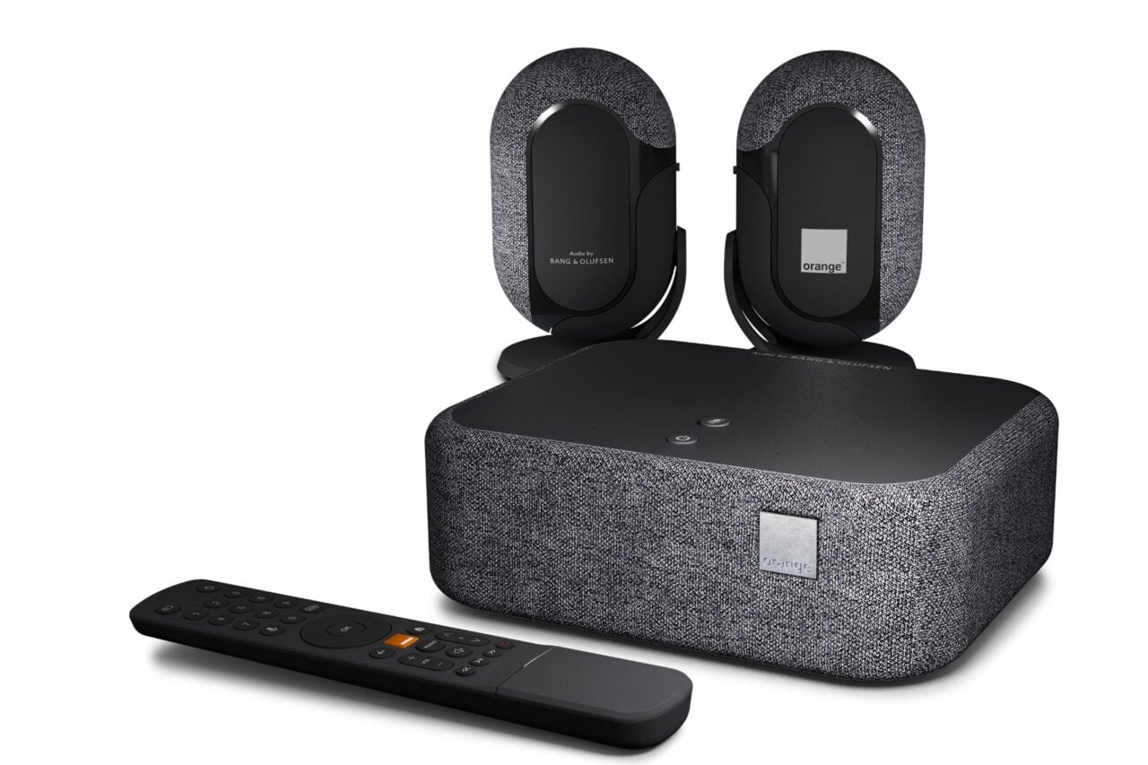 Le nouveau décodeur d’Orange veut remplacer votre barre de son avec ses haut-parleurs Bang & Olufsen