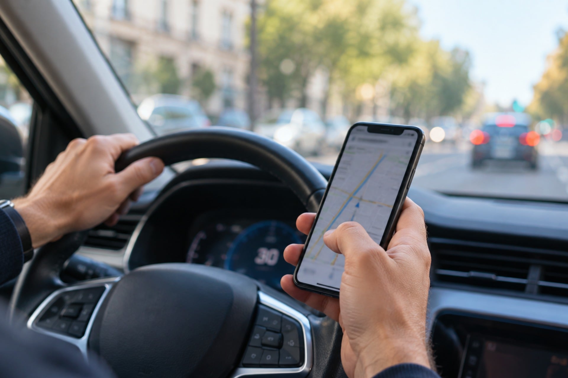 telephone Au Volant Permis