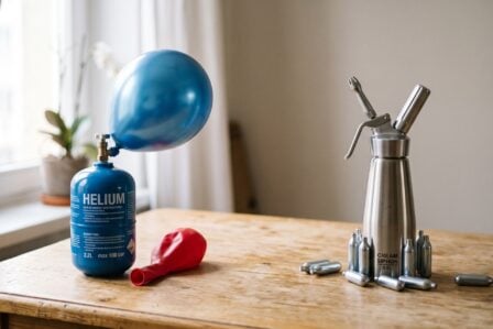 Helium Protoxyde Azote Difference Ballon Cartouches