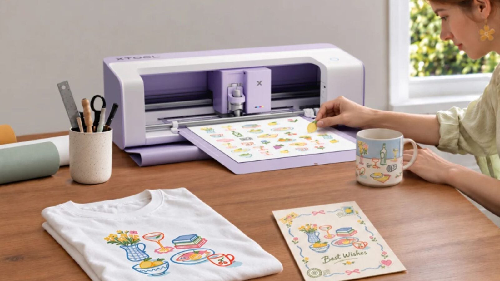 xTool veut ringardiser Cricut avec une machine qui scanne, imprime et découpe en un seul passage