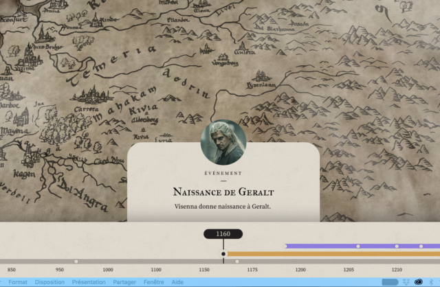 Netflix dévoile une carte interactive de l’univers The Witcher