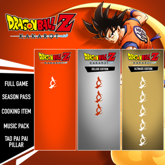 Comparaison des éditions PC de Dragon Ball Z: Kakarot