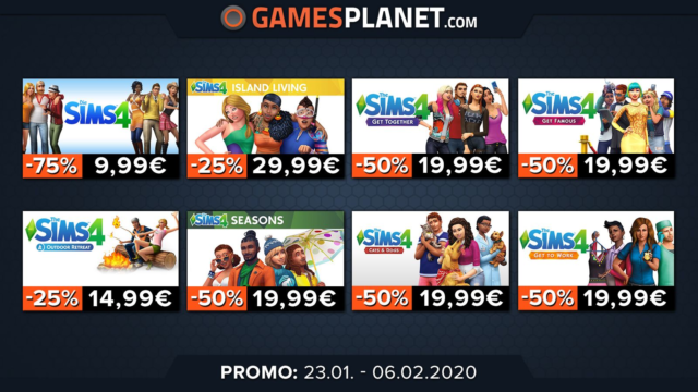Gamesplanet : Les Sims 4 à -75%, Borderlands 3 à 35,99€ et d’autres !
