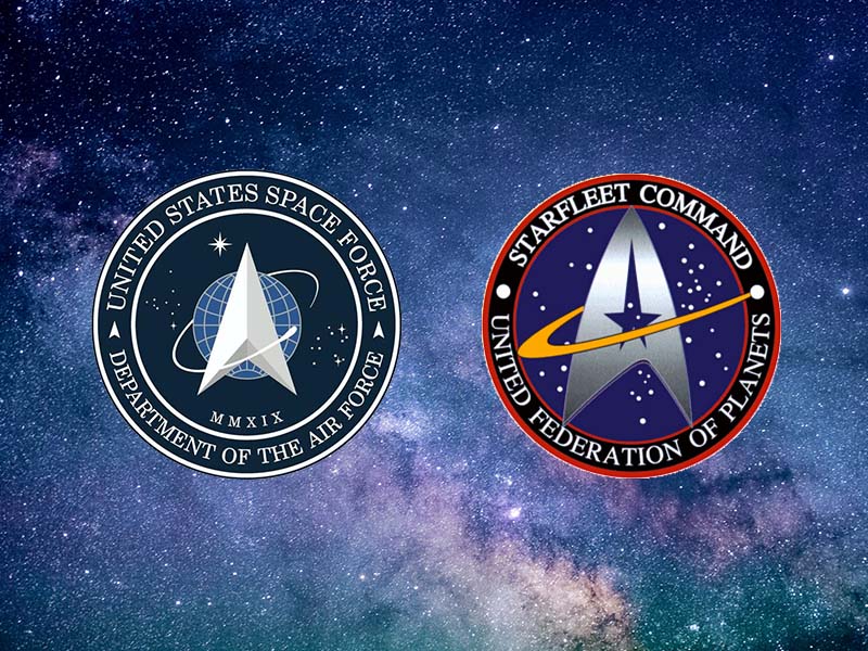 La Space Force américaine a-t-elle plagié Star Trek ?