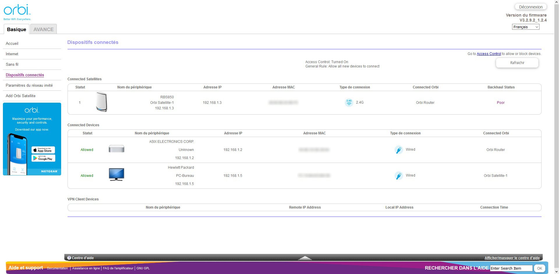 Www Journaldugeek Com Content Uploads 03 Netgear Orbi Rbk852 Screenshot Web 04 Ok Jpg