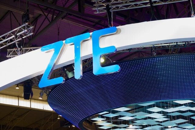 Stand ZTE au MWC.