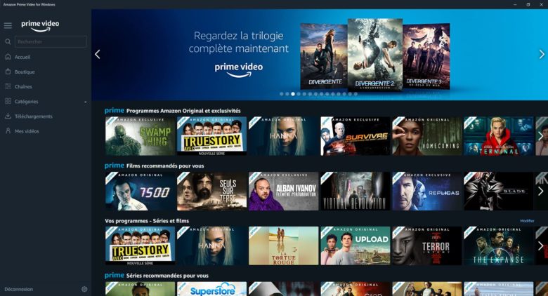 Comment télécharger des vidéos d' Prime Video sur PC ou Mac